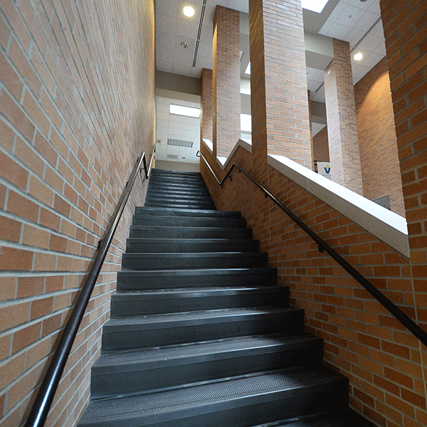 贾斯珀教学楼的楼梯